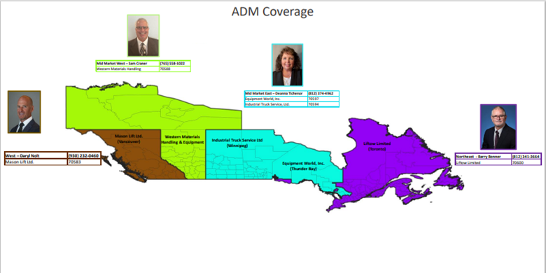 CA Service Map